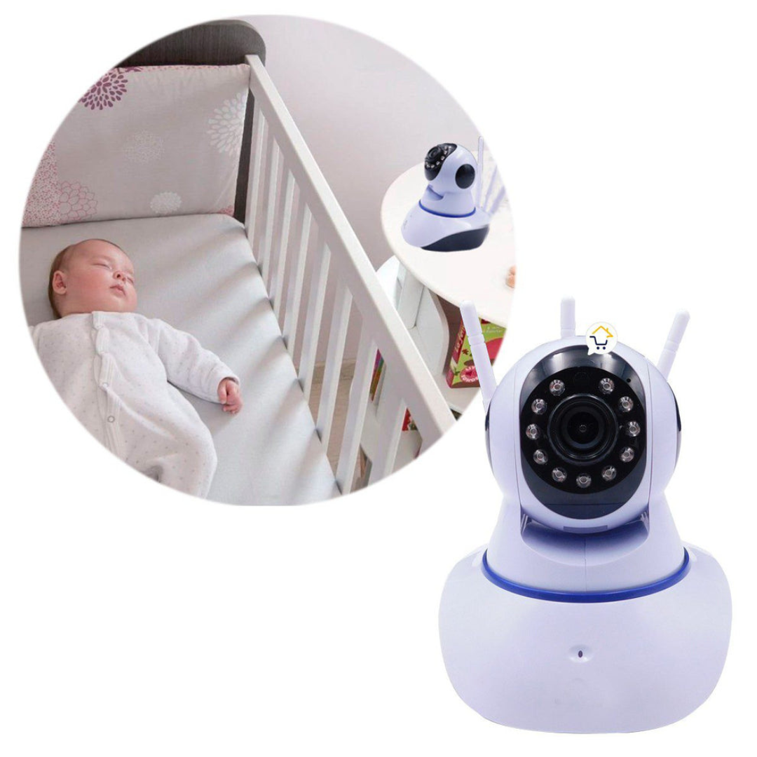 Cámara Ip 3 Antenas Wifi Visión Nocturna