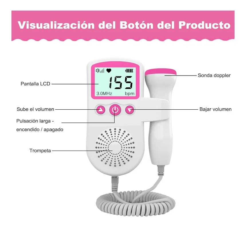 MONITOR DE FRECUENCIA CARDÍACA PARA BEBÉS