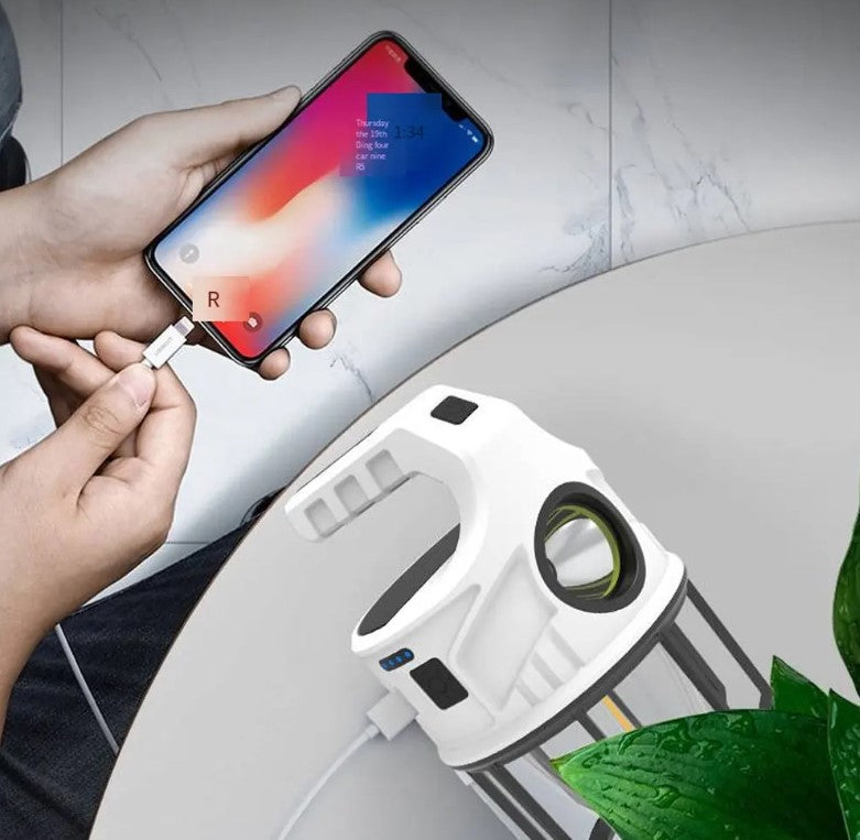 NUEVA LINTERNA USB/SOLAR PARA ACAMPAR
