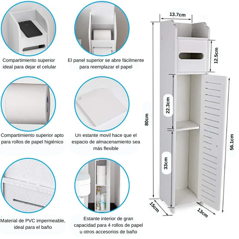 Estante Papel Higienico