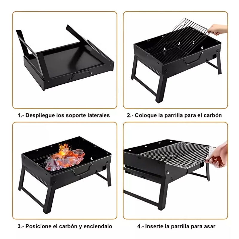MINI PARRILLA PLEGABLE