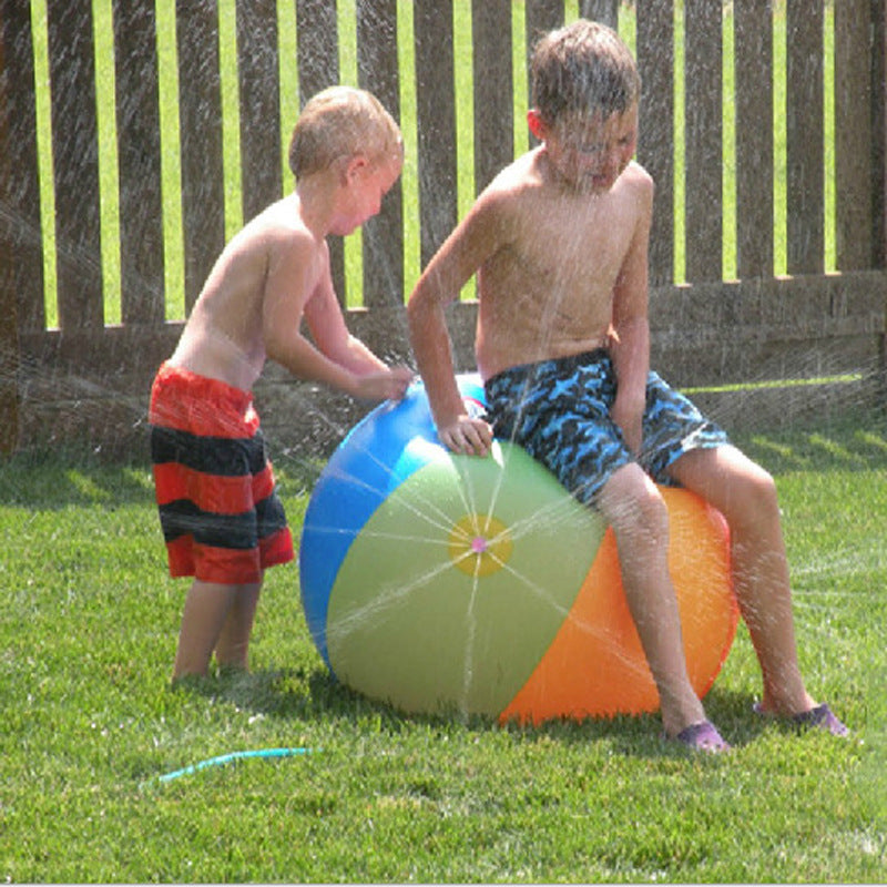 Pelota Inflable Lanza Agua Chorro Verano